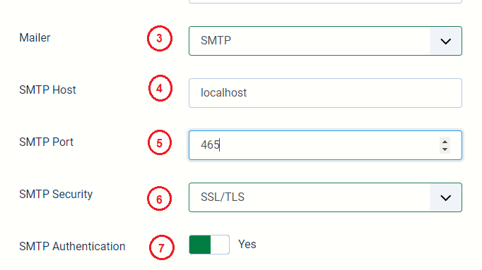 SMTP جی میل SMTP جی میل
